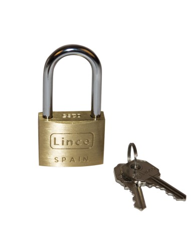 CANDADO LATON 40MM A.LARGO LINCE