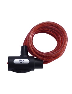 CABLE ESPIRAL JUNIOR ROJO