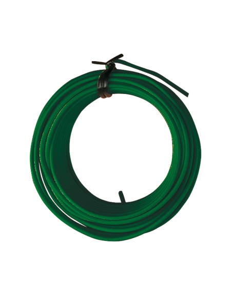 ALAMBRE Hº.PLAST.VERDE ROLLO 5M.