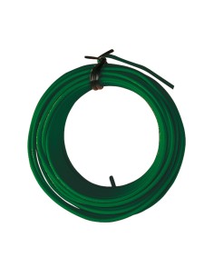 ALAMBRE Hº.PLAST.VERDE ROLLO 15M.