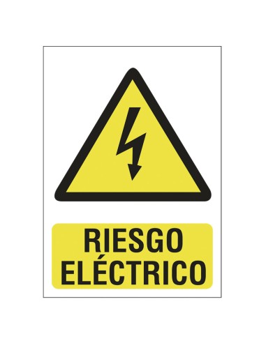 SEÑAL 210X297 PVC RIESGO ELECTRICO