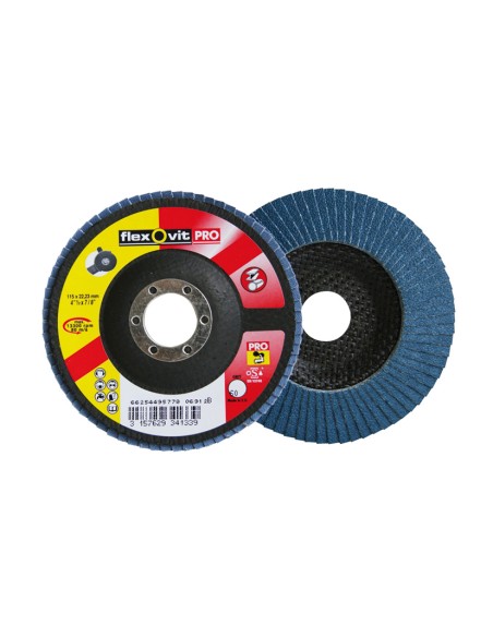 DISCO LAMIN.ZIRCON.115 FLEXOVIT PRO P80