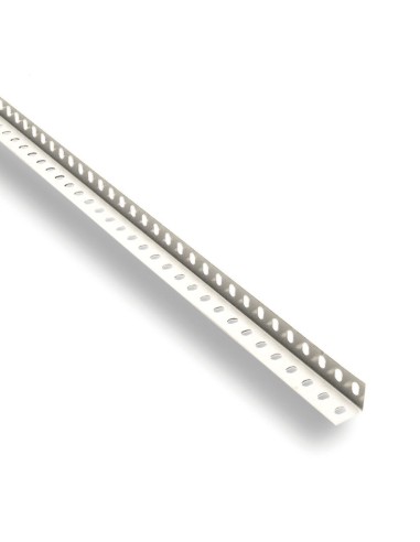 ANGULAR MET RANURADO 35MMX2,5MT BLANCO