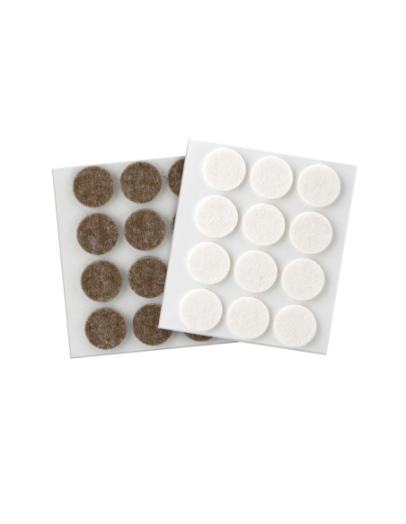 FIELTRO LANA ADH.Ø22 MARRON BL.12 PIEZAS