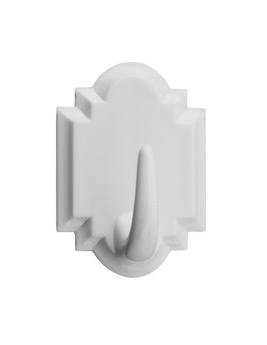 COLGADOR PLASTICO BLANCO BL.2 UNIDADES