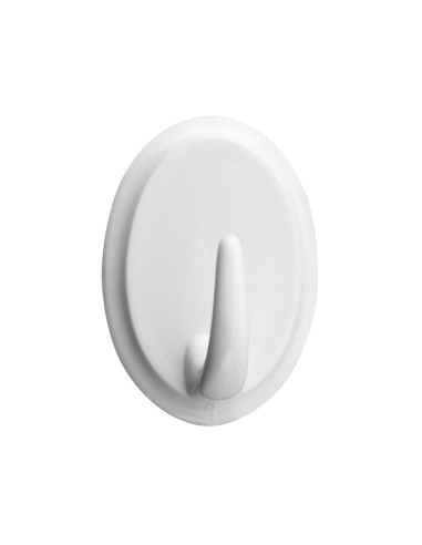 COLGADOR PLASTICO BLANCO BL.2 UNIDADES