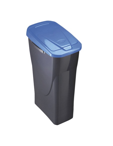 CUBO ECOBIN 15L. CON TAPA AZUL