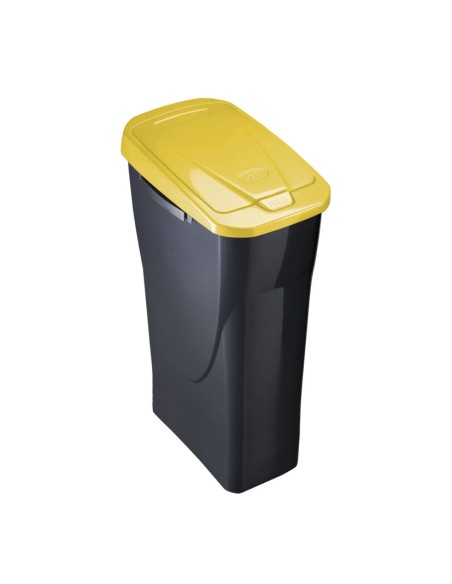 CUBO ECOBIN 25L. CON TAPA AMARILLA