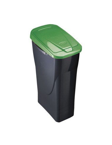 CUBO ECOBIN 25L. CON TAPA VERDE
