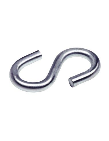 GANCHO TIPO "S" GALVANIZA. 5X45MM  4 UND