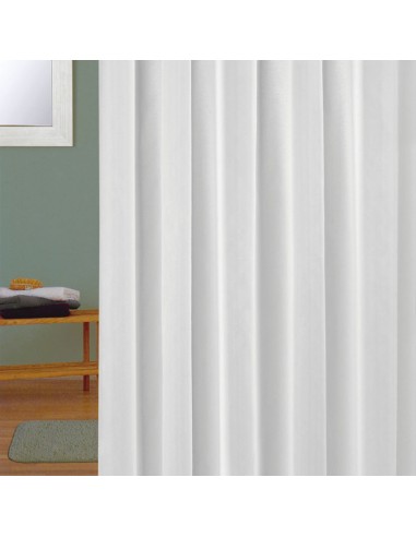 CORTINA BAÑO POLIESTER 180X200CM.BLANCO