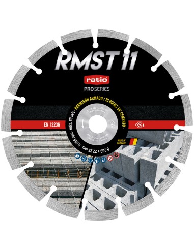 DISCO SEGM.LASER RMST11 230 MM.RATIO