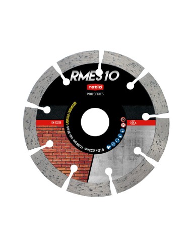 DISCO SEGM.LASER RMES10 125MM.RATIO