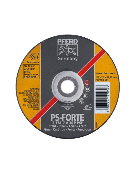 DISCO DESBASTE E 115-7 A30 P PSF