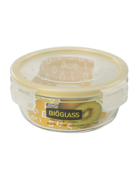 FIAMBRERA HERMET. BIOGLASS 670ML 158MM