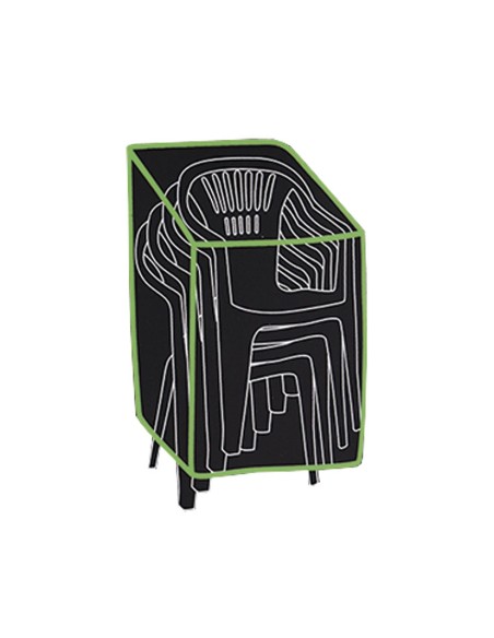 FUNDA SILLAS APILADAS  105X68 CM. POL.