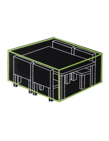 FUNDA MESA JARDÍN 165X140X90 CM