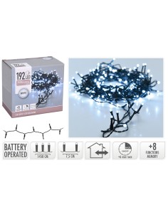 ILUMINACION 192LED  INTER. C/BATER.BLNCA