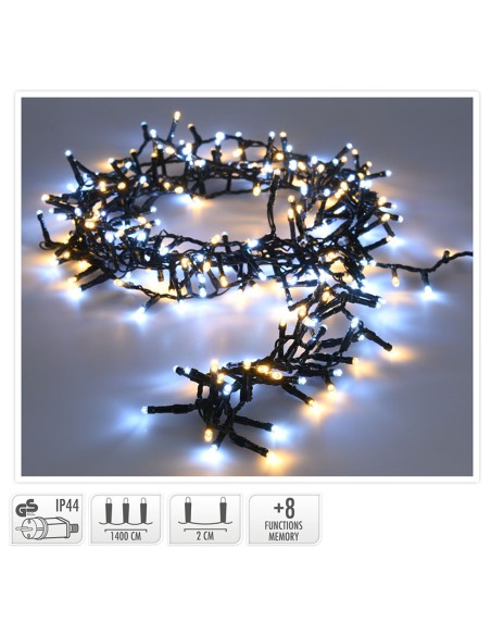ILUMINACION 400 LED FRIO/CALIDO ALTERNO