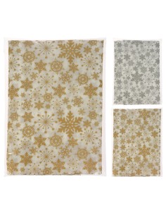 MANTEL 130X180CM.DORADO / PLATA SURTIDOS