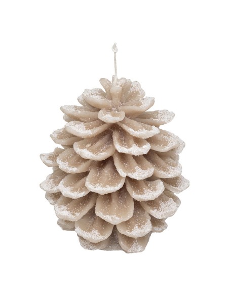 VELA DECORATIVA FORMA PIÑA 15,5CM.