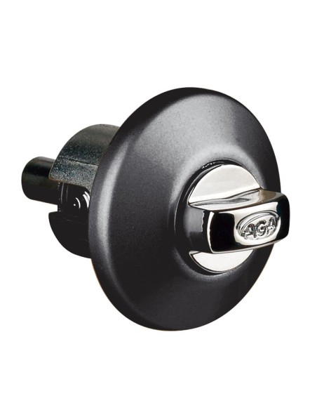 CERRAD.PULSADOR PUERTA CORRED.418 NEGRO