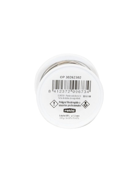 ESTAÑO 60% 1,5MM.100GR