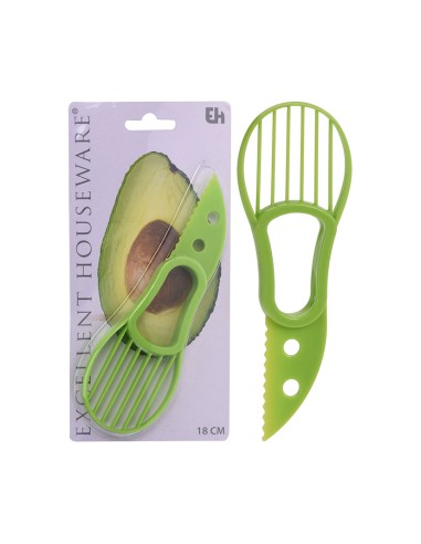 CORTADOR AGUACATE EN ABS, 18 CM.