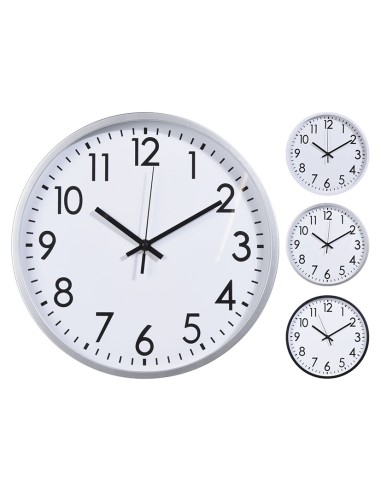 RELOJ PARED 30 CM. SURTIDOS