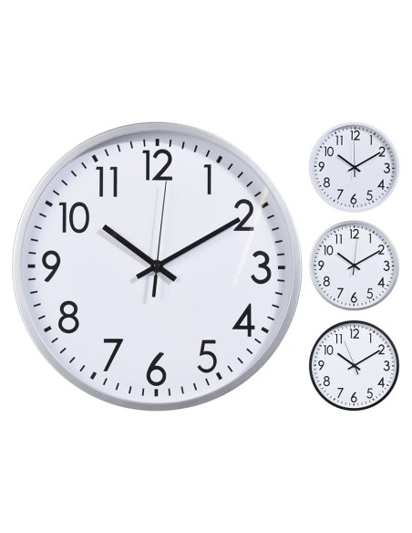 RELOJ PARED 30 CM. SURTIDOS