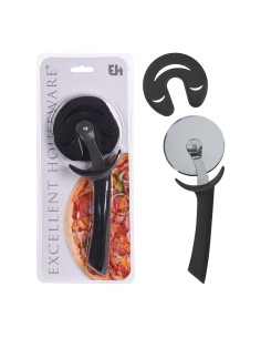 CORTAPIZZA INOX. CON FUNDA