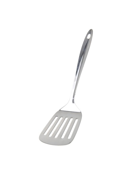ESPATULA RANURADA ACERO INOX.