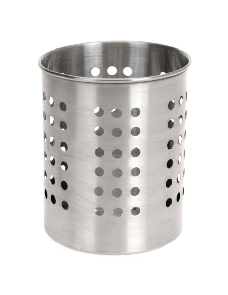 SOPORTE CUBIERTOS INOX 11,80x13 CM.