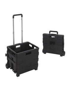 TROLLEY PLEGABLE ALUMINIO 38X36X30CM.