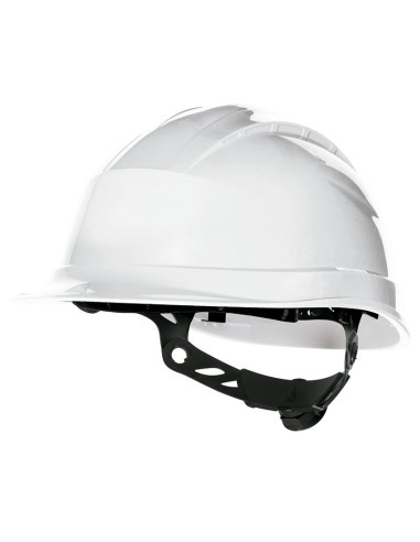 CASCO OBRA 3 BANDAS TEXTILES 8 PUNTOS BL