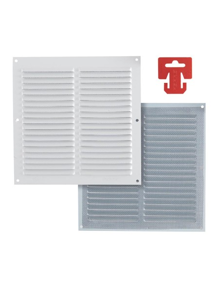 REJILLA VENTILACION AL 20X20 C/MOSQ BCA