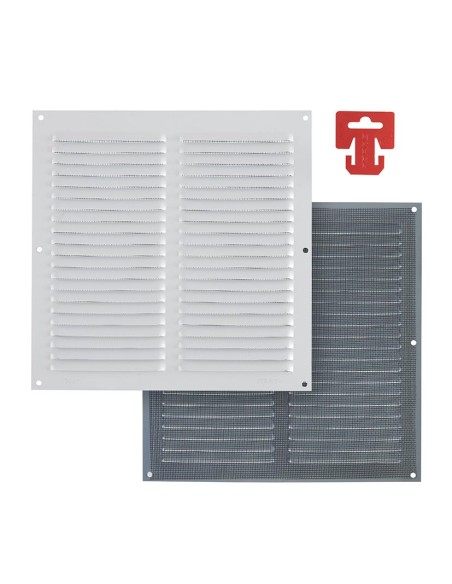 REJILLA VENTILACION AL 25X25 C/MOSQ BCA