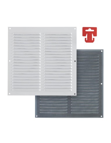 REJILLA VENTILACION AL 30X30 C/MOSQ BCA
