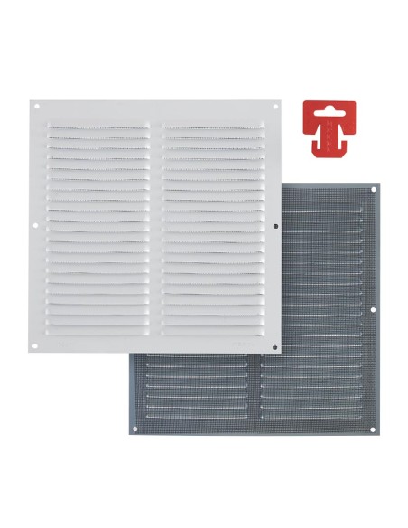 REJILLA VENTILACION AL 30X30 C/MOSQ BCA