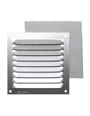 REJILLA VENTILACION AL 10X10 C/MOSQ PLAT