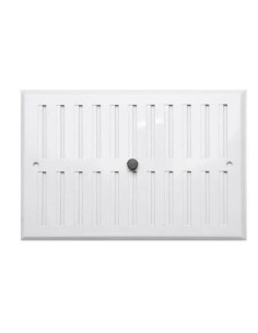 REJILLA VENTILACION REGULABLE 17X25 BL