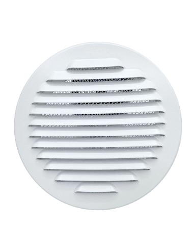 REJILLA EMPOTRAR A TUBO 10CM BLANCA