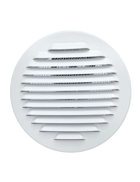 REJILLA EMPOTRAR A TUBO 12 CM BLANCA
