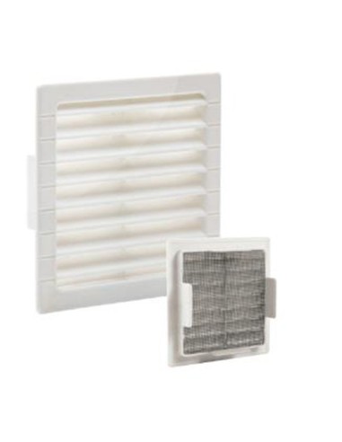 REJILLA EMPOTR C/PAT+MOSQ 10X10CM ABS BL