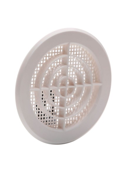 REJILLA EMPOTR/CLIPS+MOSQ 10-11CM ABS BL