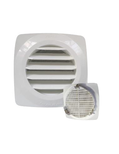 REJILLA EMPOTR/CLIPSAR 10 CM ABS BLANCO