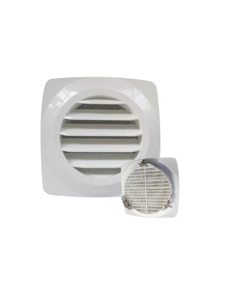 REJILLA EMPOTR/CLIPSAR 10 CM ABS BLANCO