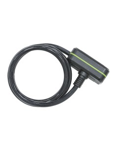 CANDADO CABLE ESPIRAL LLAVE. 150 CM.