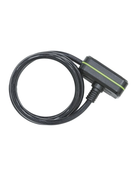 CANDADO CABLE ESPIRAL LLAVE. 150 CM.
