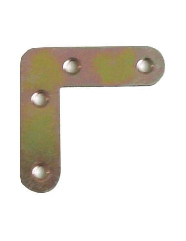 ESCUADRA PLANA. BICROMATADA. 60x60 MM.